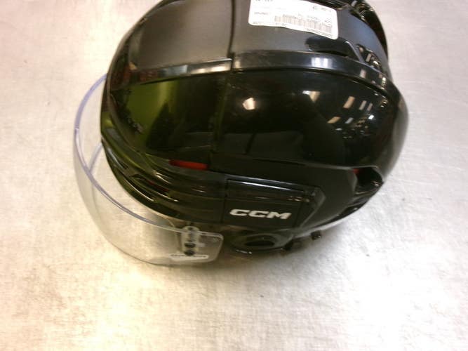Used CCM TACKS 70 Helmet Half Visor Combo Black SM 11339-S000208061
