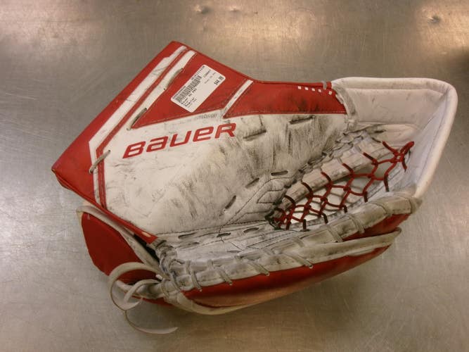 Used Bauer MS PRO Senior Goalie Catcher Red 11339-S000208048