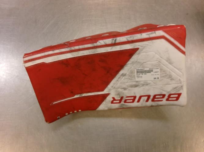Used Bauer MS PRO Senior Goalie Blocker Red 11339-S000208047