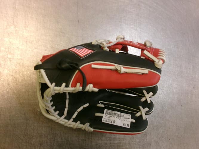 Used Rawlings GG ELITE BB/SB Glove RH Throw Navy Blue 11 1/2" 11339-S000208043