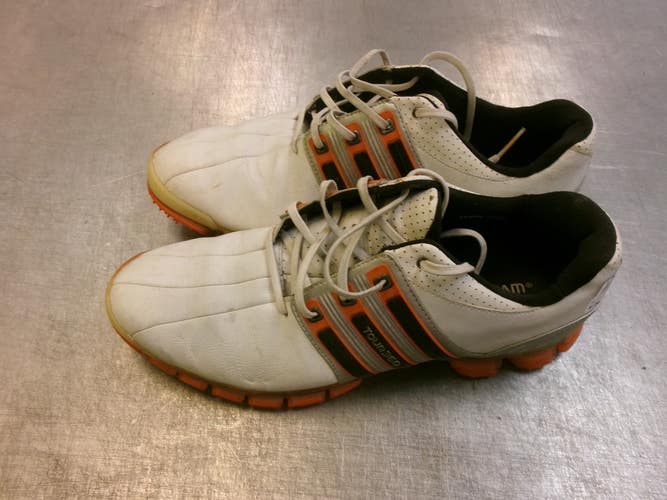 Used Adidas Mens Golf Shoes White Senior 9.5 11339-S000208028