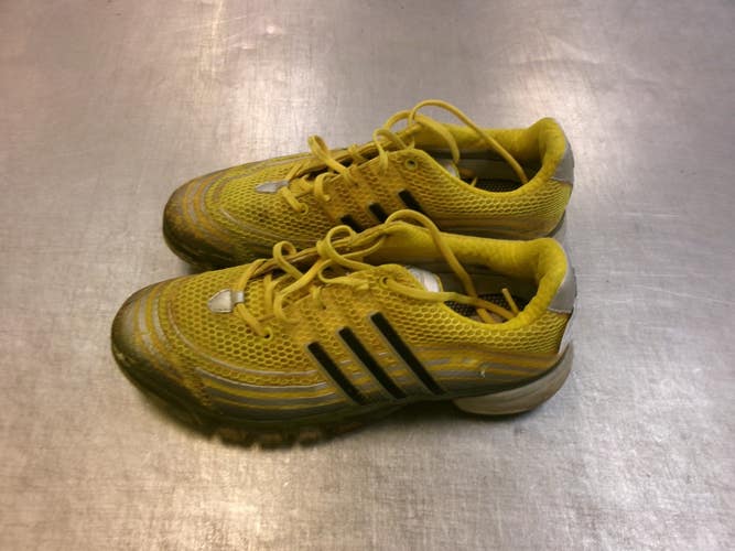 Used Adidas Mens Golf Shoes Yellow Senior 8.5 11339-S000208029