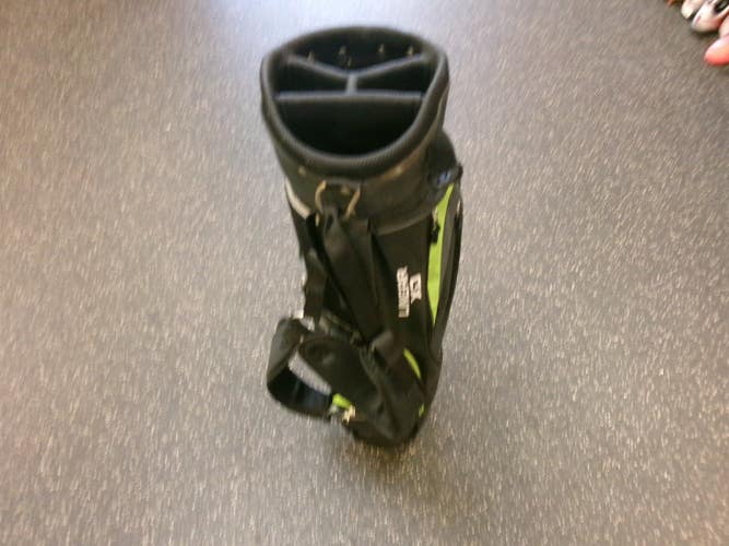 Used Wilson LINEAR XD Mens Stand Bag Black 11339-S000208023