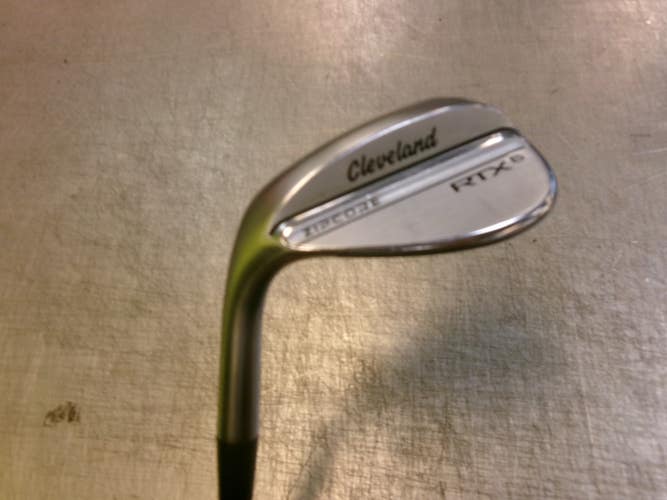 Used Cleveland RTX 6 Golf Wedge Mens LH 60 Degree 11339-S000208010