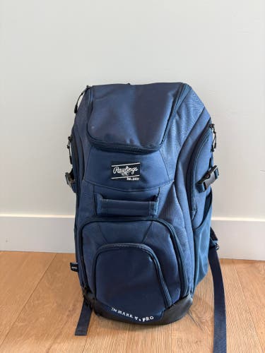 Rawlings Baseball Bat Pack Backpack – Blue/Black (Used)