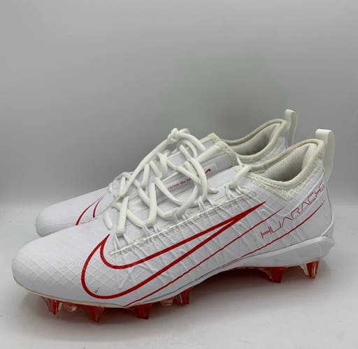 Nike Huarache 7 Pro
Lacrosse Cleats Mens Size 10.5
White University Red