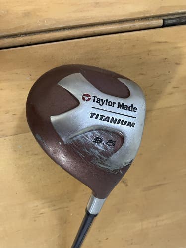 TaylorMade Titanium Driver Head, Head only, no shaft, Righty, 9.5 Degrees