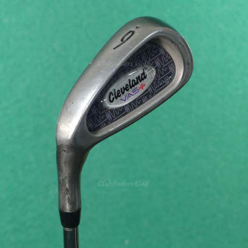 LH Cleveland VAS+ Single 6 Iron Factory True Temper Steel Firm