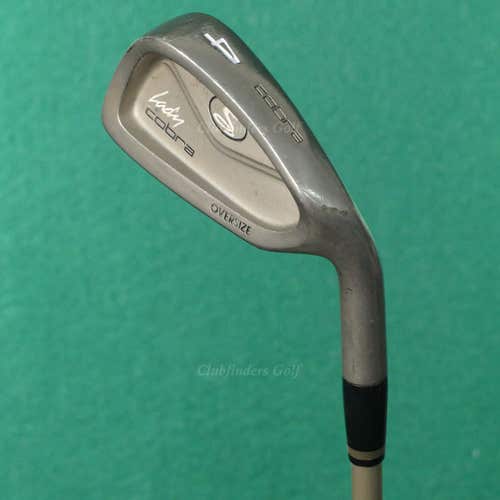 Lady Cobra Original Oversize Champagne Single 4 Iron Factory Graphite Ladies