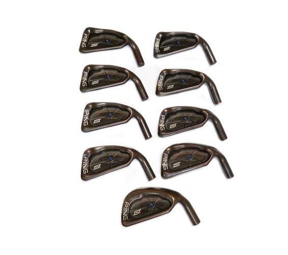 Ping ISI Beryllium Copper 2-PW Blue Dot Iron Set Heads Only - Matching Serial #