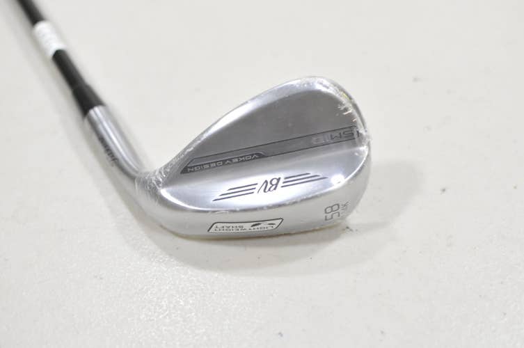 Titleist Vokey SM10 Tour Chrome 58-14K Wedge Graphite Regular RH New #229716