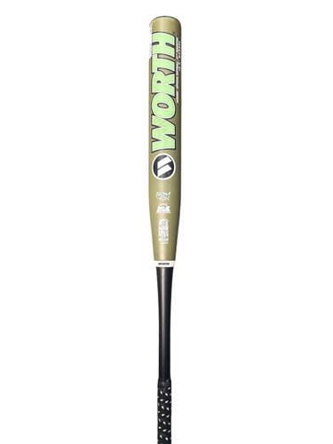 Used Worth WSS22U BB/SB Slowpitch Bat Dark Green 34" 11835-S000213395