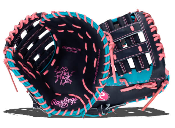 NEW Rawlings Heart of the Hide 12.5'' Baseball First Base Mitt: PRORFM18-17N