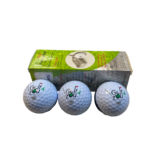 Used USA TRUE ROLL 3 Ball - Golf Ball Sleeve 11706-S000389309