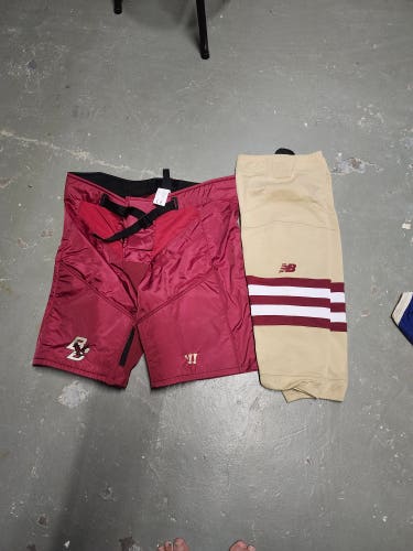Boston College Large Warrior QRE Pant Shell Pro Stock (Used)