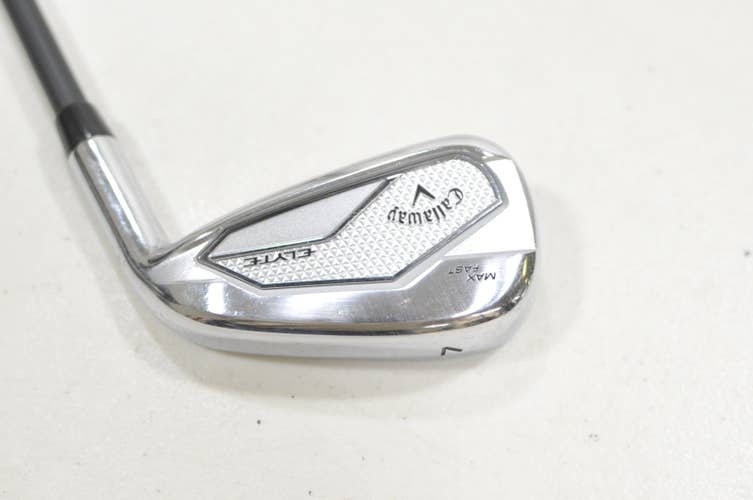 Callaway Elyte Max Fast Single 7 Iron Senior RH Vanquish R2 Graphite #228956