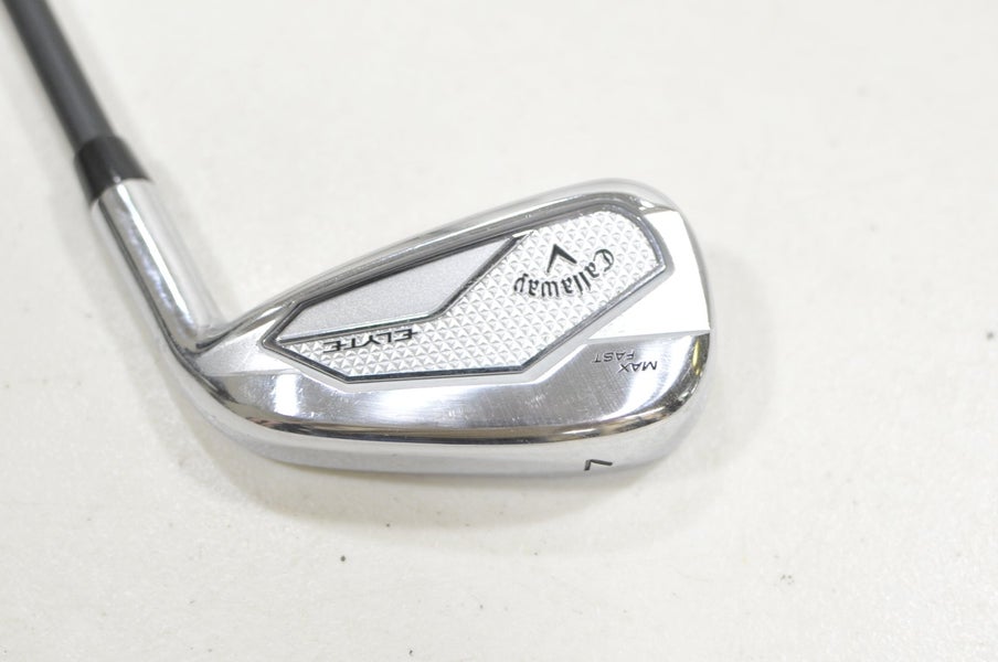 Callaway Elyte Max Fast Single 7 Iron Senior RH Vanquish R2 Graphite #228956