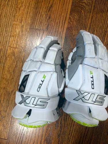 STX Cell Lacrosse Gloves (Used) USA LIMITED EDITION