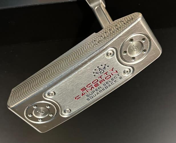 Titleist Scotty Cameron Super Select Squareback 2 Putter 35" RH Used