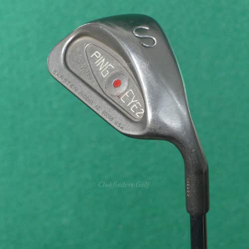 Ping Eye 2 Red Dot SW Sand Wedge Karsten Microtaper Steel Stiff