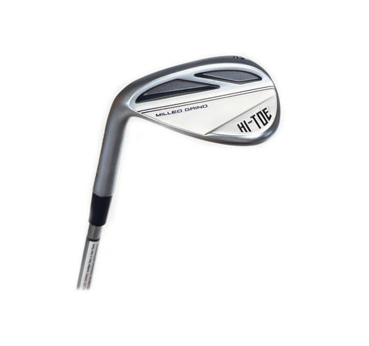 LH TaylorMade Hi-Toe 3 56*/10* Wedge Steel KBS Hi-Rev 2.0 115 Stiff Flex