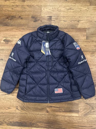 New Unisex Kappa U.S. Ski Team Puffy Jacket - Size L