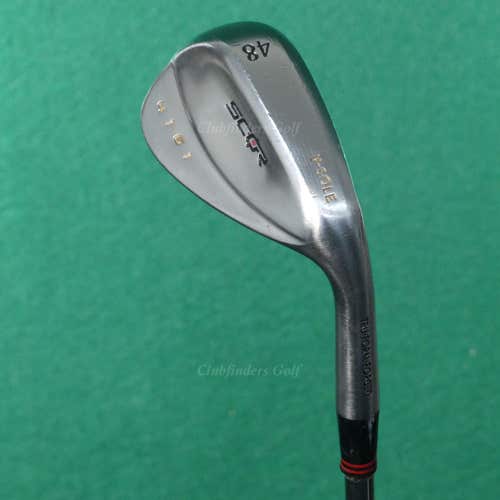 SCOR V-Sole 4161 Form Forged 48 PW Pitching Wedge KBS SCOR Genius 12 Steel Firm