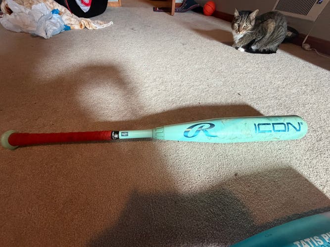 2026 Rawlings Icon Composite USSSA Certified Bat (-10) 19 oz 29" (Used)