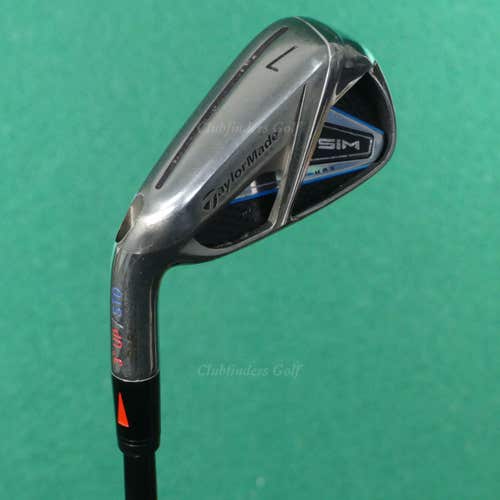 LH TaylorMade SIM Max Single 7 Iron Mitsubishi MMT Graphite Regular DEMO FITTING