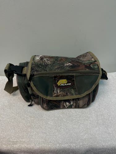 Vintage Plano SoftSider 3600 Camo Fishing Tackle Bag Bundle w/ Cases