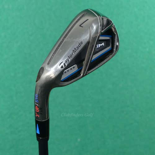 LH TaylorMade SIM Max OS Single 7 Iron Ventus Blue Graphite Regular DEMO FITTING