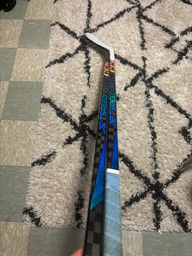 Senior CCM JetSpeed FT7 Pro Left Hand Hockey Stick P29 70 Flex Pro Stock (Used)