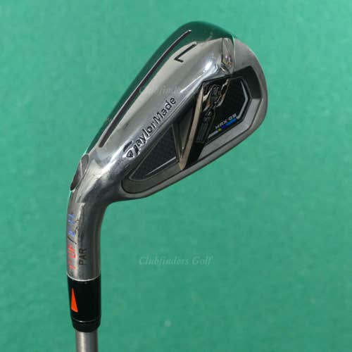 LH TaylorMade SIM2 Max OS Single 7 Iron SteelFiber i95 Regular DEMO FITTING