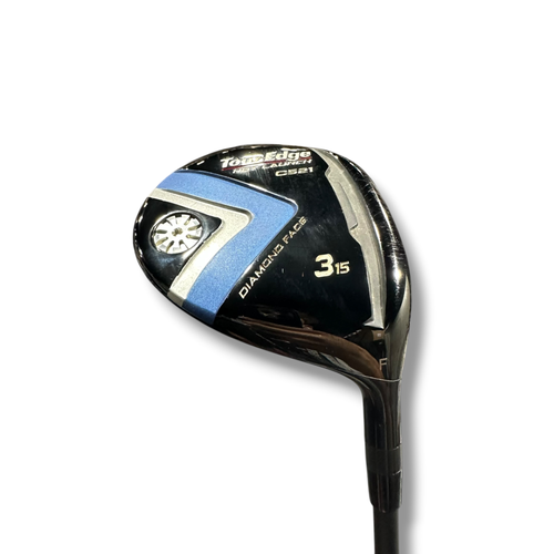 Used Tour Edge HOT LAUNCH C521 DIAMOND FACE Mens Fairway Wood RH 3 Wood 11375-S000383590