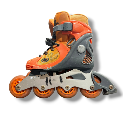 Used Infinity INFINITY ADJUSTABLE Child Rec Fitness Skates Orange Adjustable 11375-S000383569