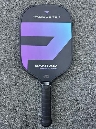 PADDLETEK BANTAM SABRE PRO Pickleball Paddle Color Black/Purple