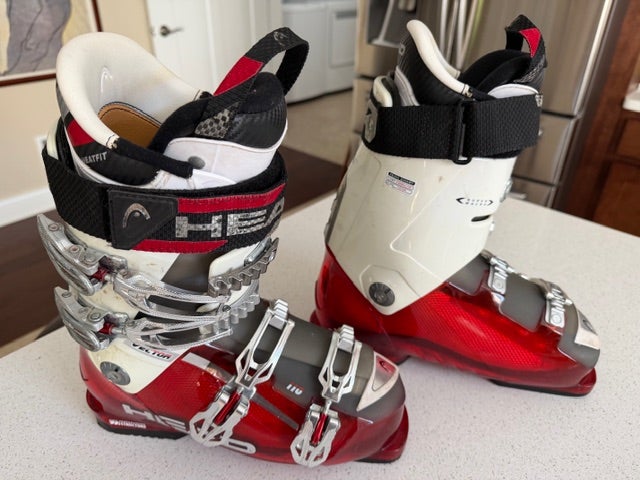 HEAD All Mountain Vector Ski Boots Medium Flex (Used) Mondo 26 & 26.5 Unisex