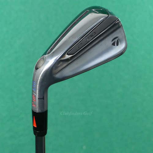 LH TaylorMade P-790 2019 Forged Single 7 Iron KBS Max Steel Stiff DEMO FITTING