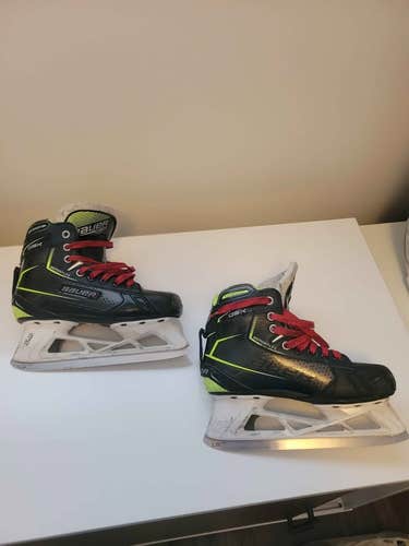 Bauer GSX Hockey Goalie Skates - Junior Size 3.5 (D)
