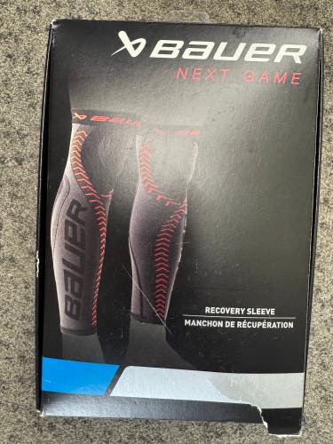 Bauer Large Next Game Recovery Leg Sleeves (New)