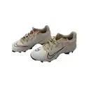 White Women's Size M 7.0 (W 8.0) Nike Low Top Molded Cleats (Used)