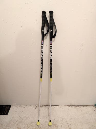 44in (110cm) HEAD Racing SG Ski Poles (Used)