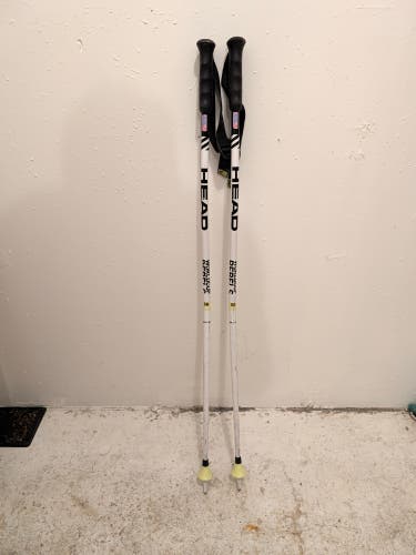 40in (100cm) HEAD Racing SG Ski Poles (Used)