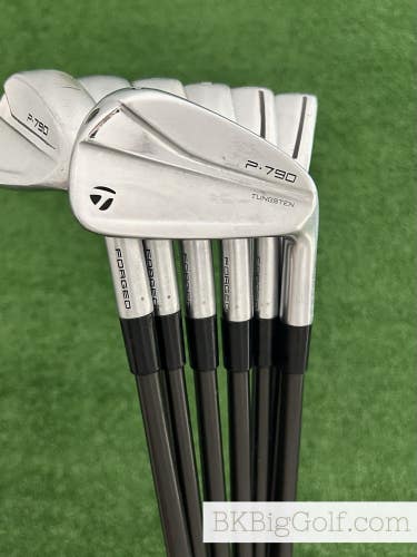 Taylormade P790 21 Forged Iron Set 5-A / Recoil F3 Regular Graphite +1/2