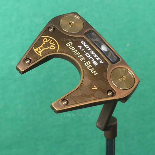 Odyssey Ai-ONE Giraffe-Beam 7 Long-Neck 34" Putter Golf Club w/ Stroke Lab & HC