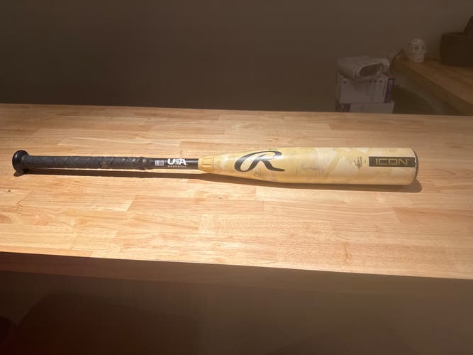 2025 Rawlings Icon Composite USABat Certified Bat (-10) 19 oz 29" (Used)