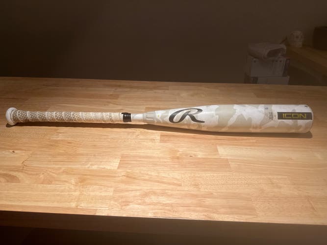 2025 Rawlings Icon Composite USSSA Certified Bat (-10) 19 oz 29" (Used)