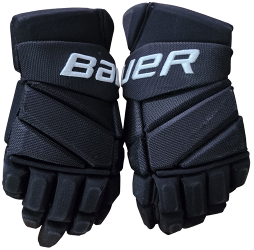 Bauer Vapor 2X Pro Custom Pro Stock Hockey Gloves 14" Black NHL Used ASE (16191)