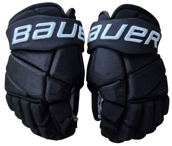 Bauer Vapor 2X Pro Custom Pro Stock Hockey Gloves 13" Black NHL Used IST (16195)