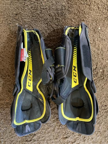 Senior CCM Vector Pro 17" Shin Pads (Used)